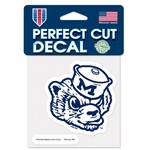 Wincraft Michigan Wolverines Decal Perfect Cut 4''x4'' College Vault Timey