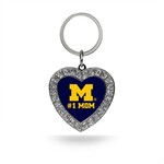 Rico Michigan Wolverines Keychain #1 Mom Heart