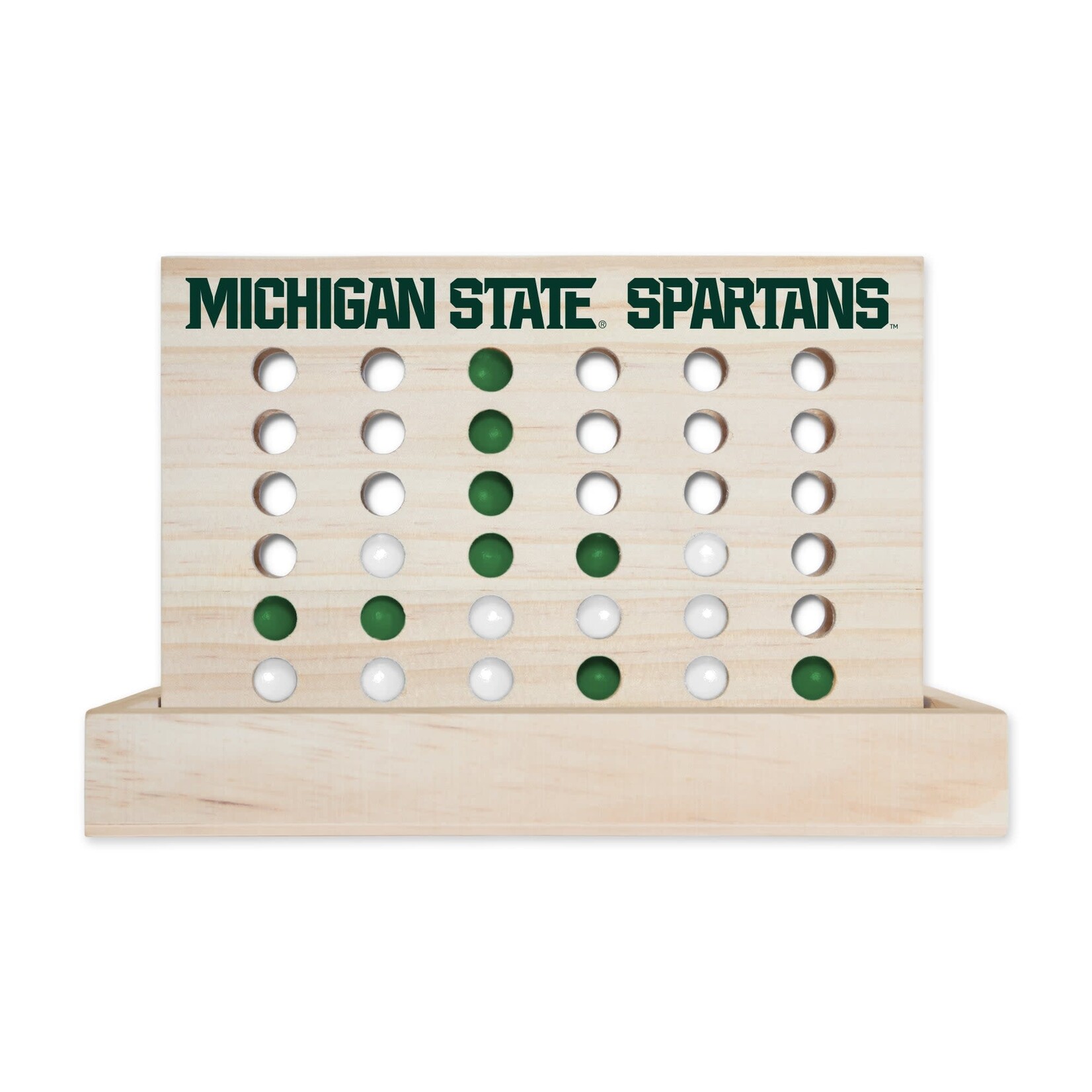 Rico NCAA Michigan State University Travel 4 In A Row Game