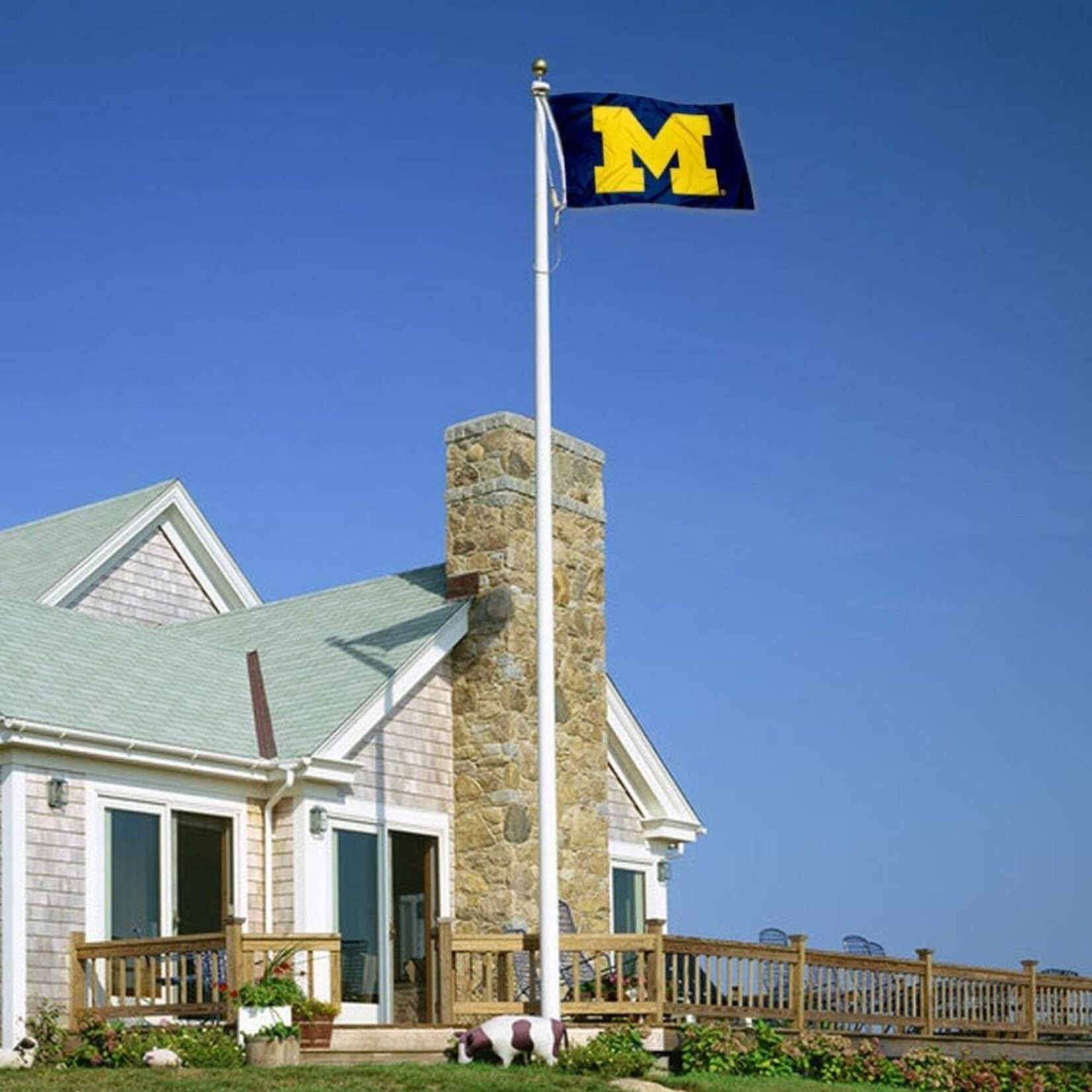 Sewing Concepts Michigan Wolverines University Large College Flag