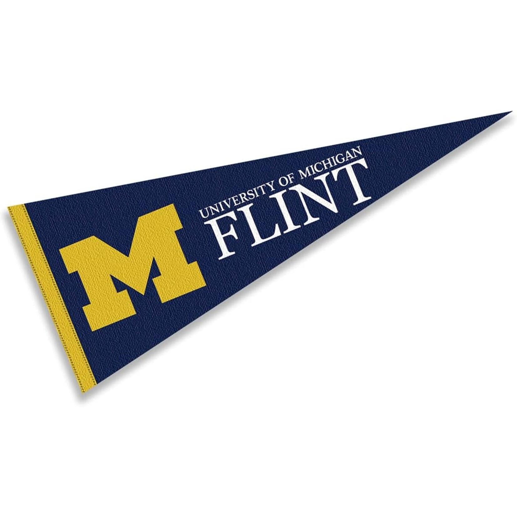 Sewing Concepts Michigan Wolverines Pennant 12" x 30" Flint Logo