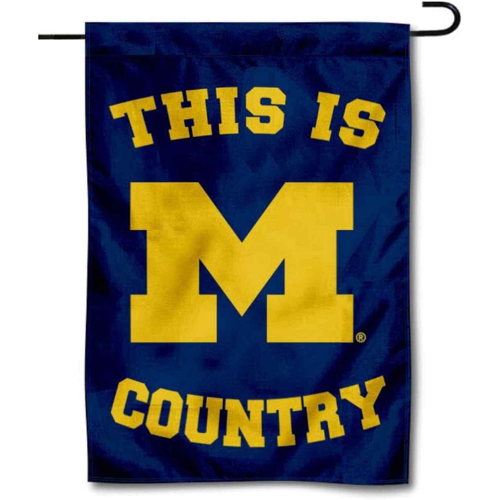 Sewing Concepts Michigan Wolverines Garden Flag 13'' x 18'' This is Wolverines Country