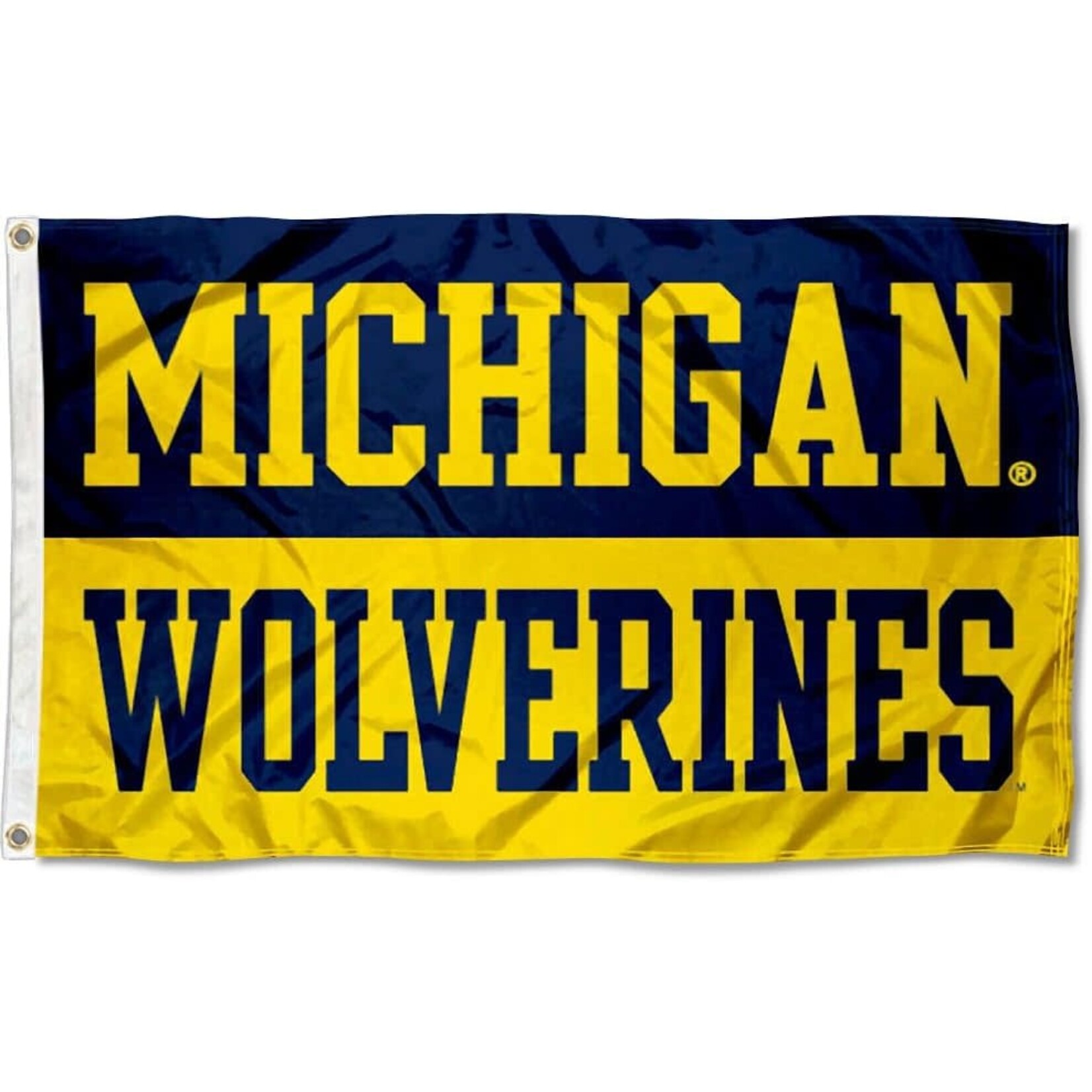 Sewing Concepts Michigan Wolverines Flag 3' x 5' Horizontal Michigan Wolverines