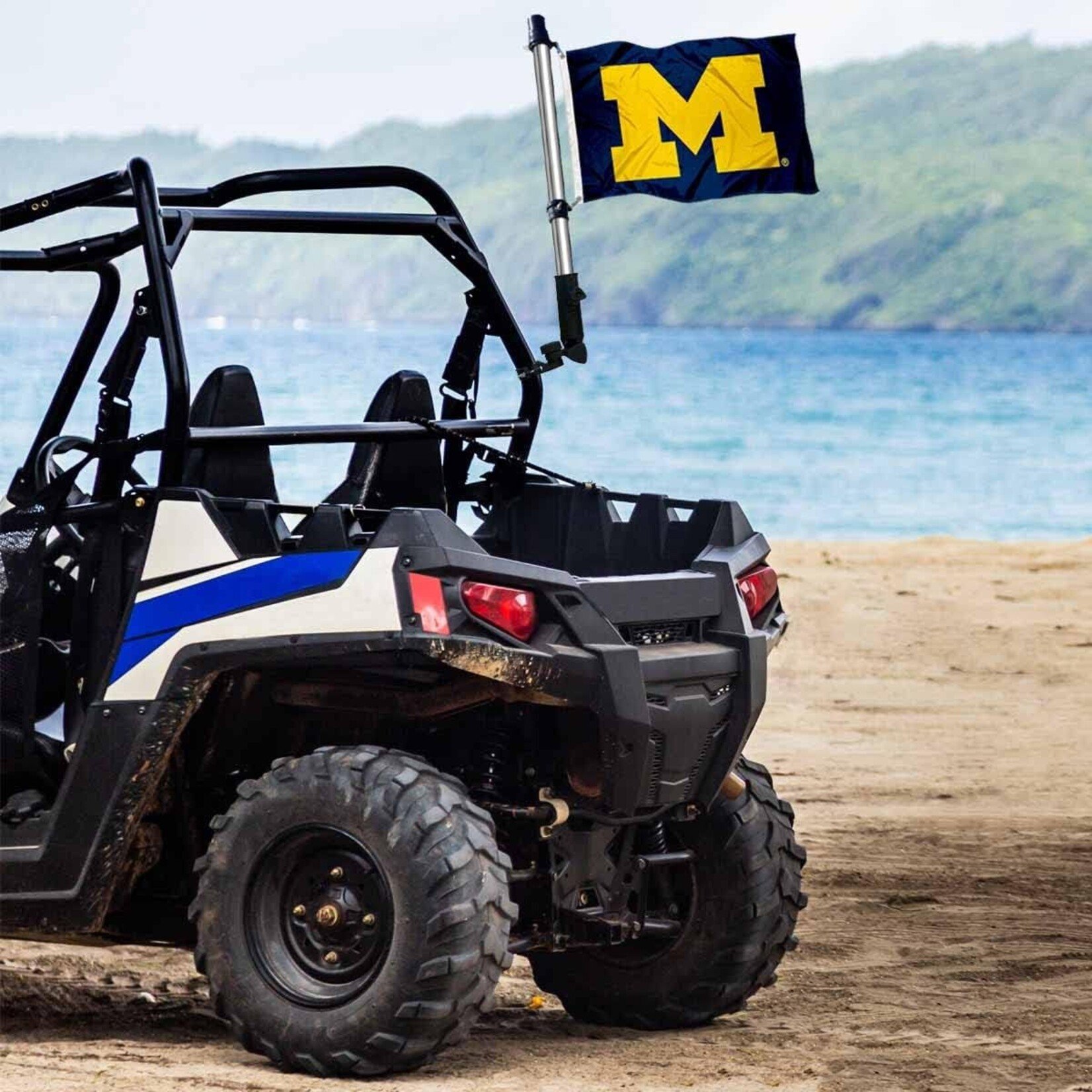 Sewing Concepts Michigan Wolverines Golf Cart and Boat Flag 12'' x 18''