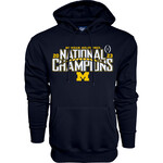 Blue 84 Michigan Wolverines 2023 CFP National Champs Gotta Know Pullover Hoodie