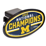 Wincraft Michigan Wolverines National Football Champions Oval 2" Hitch Receiver