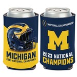 Wincraft Michigan Wolverines 2023 National Champions 12oz. Can Cooler
