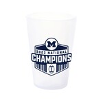 Wincraft Michigan Wolverines 2023 National Football Champions Silicone Unbreakable Shot Glass