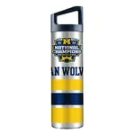 Gametime Sidekicks The University of Michigan Championship 22oz Stainless Steel Bottle - 50% Off