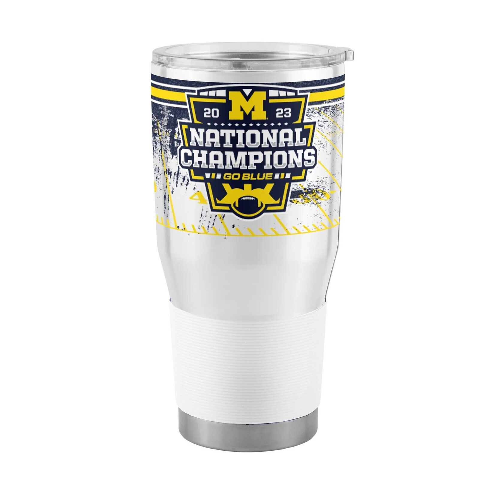 Logo Brands Michigan 2023 CFP National Champions 30oz Stainless Tumbler