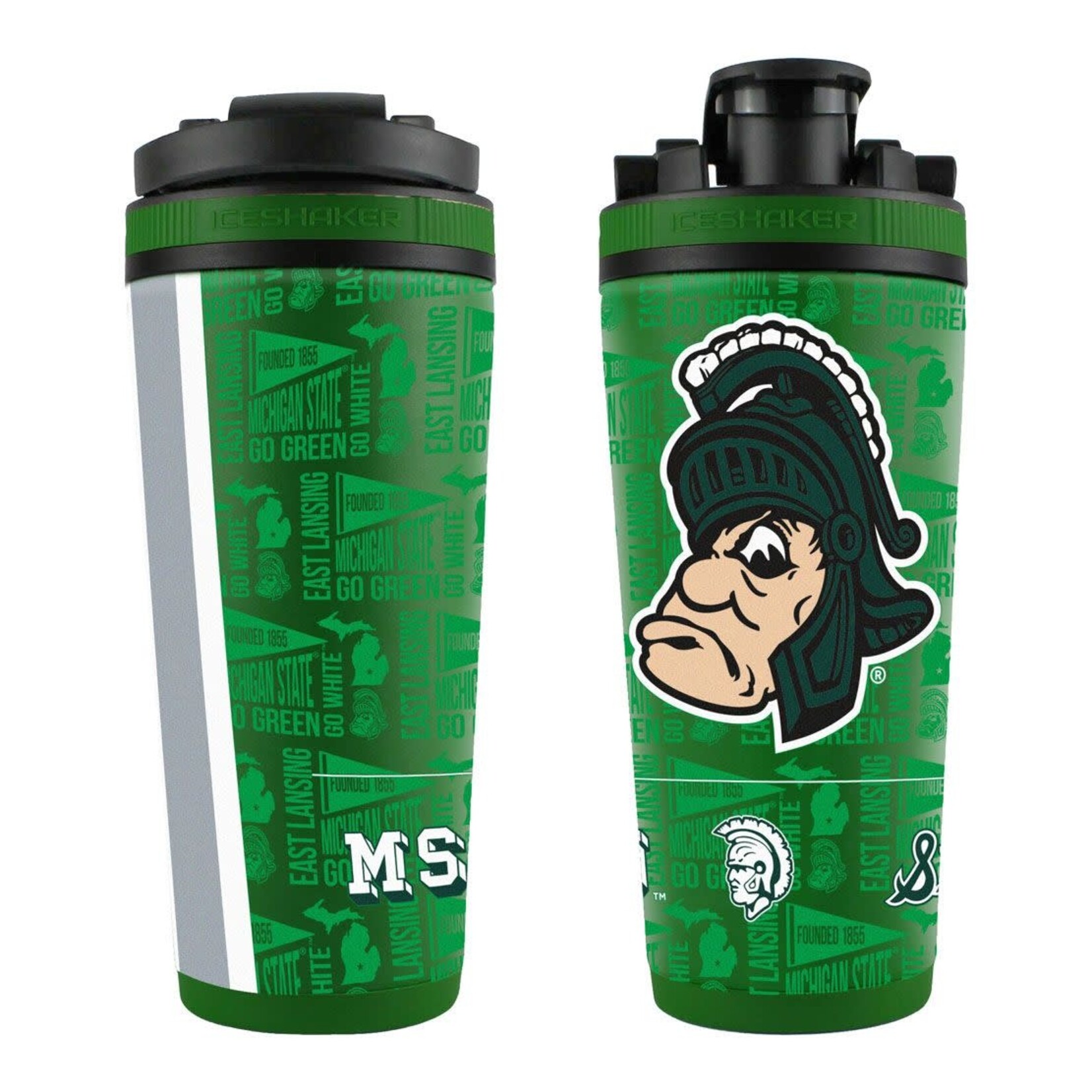 Wincraft Michigan State Spartans Stainless Steel Ice Shaker 26oz 4D