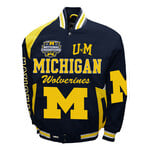 Franchise Club Michigan Wolverines CFP 2023 National Champions Stout Twill Full-Snap Jacket