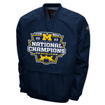 Franchise Club Michigan Wolverines Club Members Wind shell V-Neck Pullover Jacket