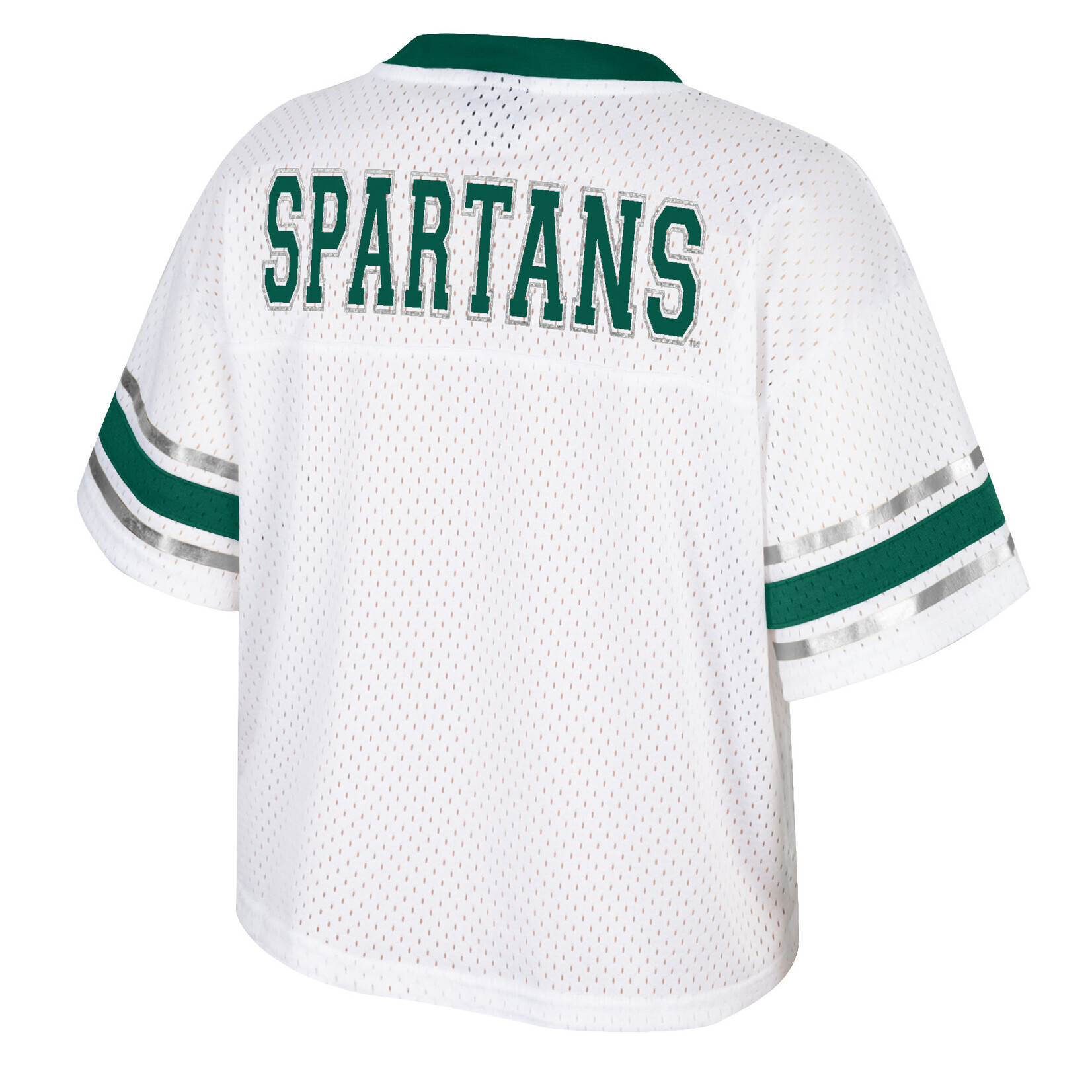 Colosseum Athletics Michigan State Spartans Women's "Gliding Here" Fashion Football Jersey