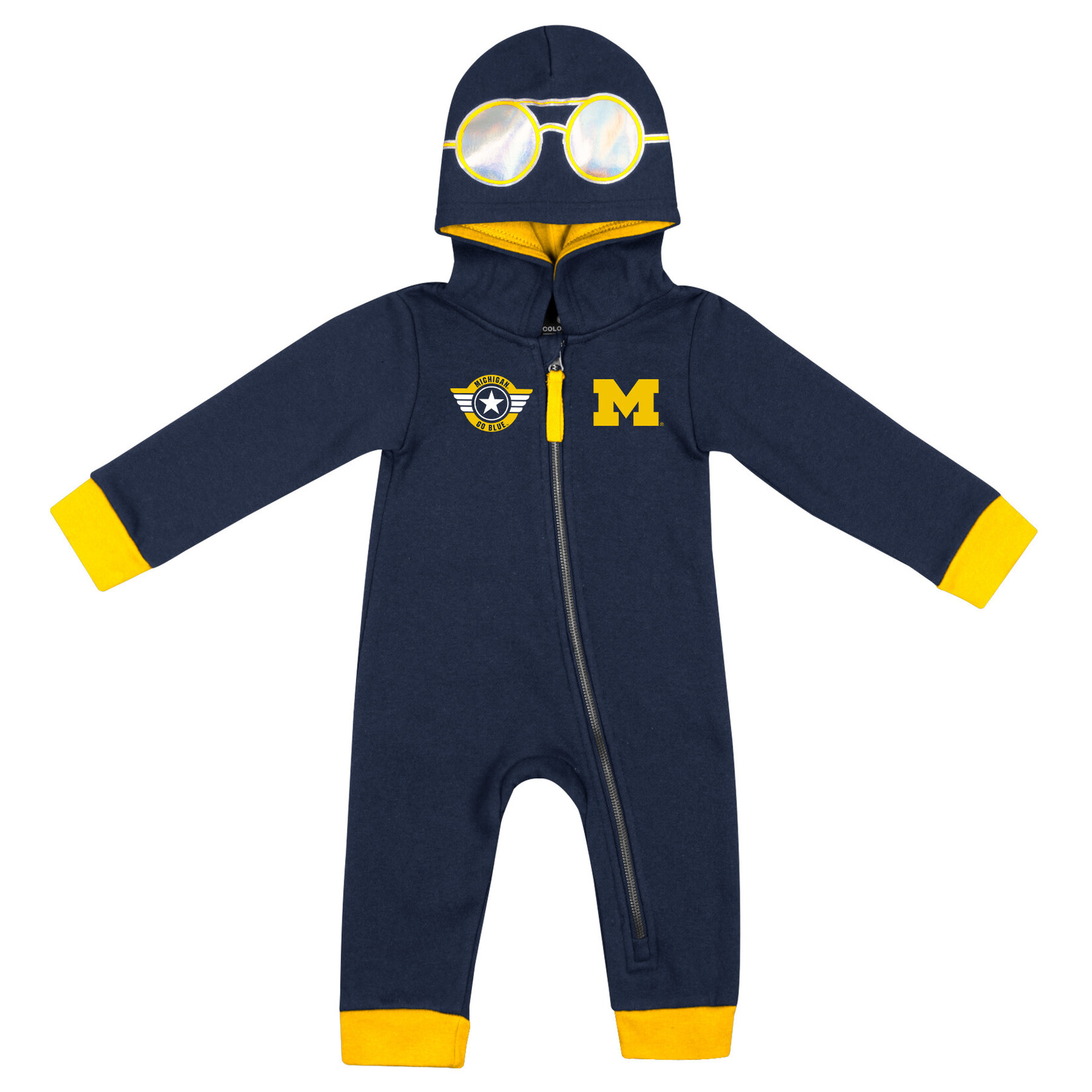 Colosseum Athletics University of Michigan Infant "On a Mission" Romper