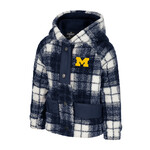 Colosseum Athletics Michigan Wolverines Toddler Girls "Prep School" Sherpa Jacket