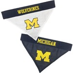 Pets First Inc Michigan Wolverines Pet Reversible Bandana