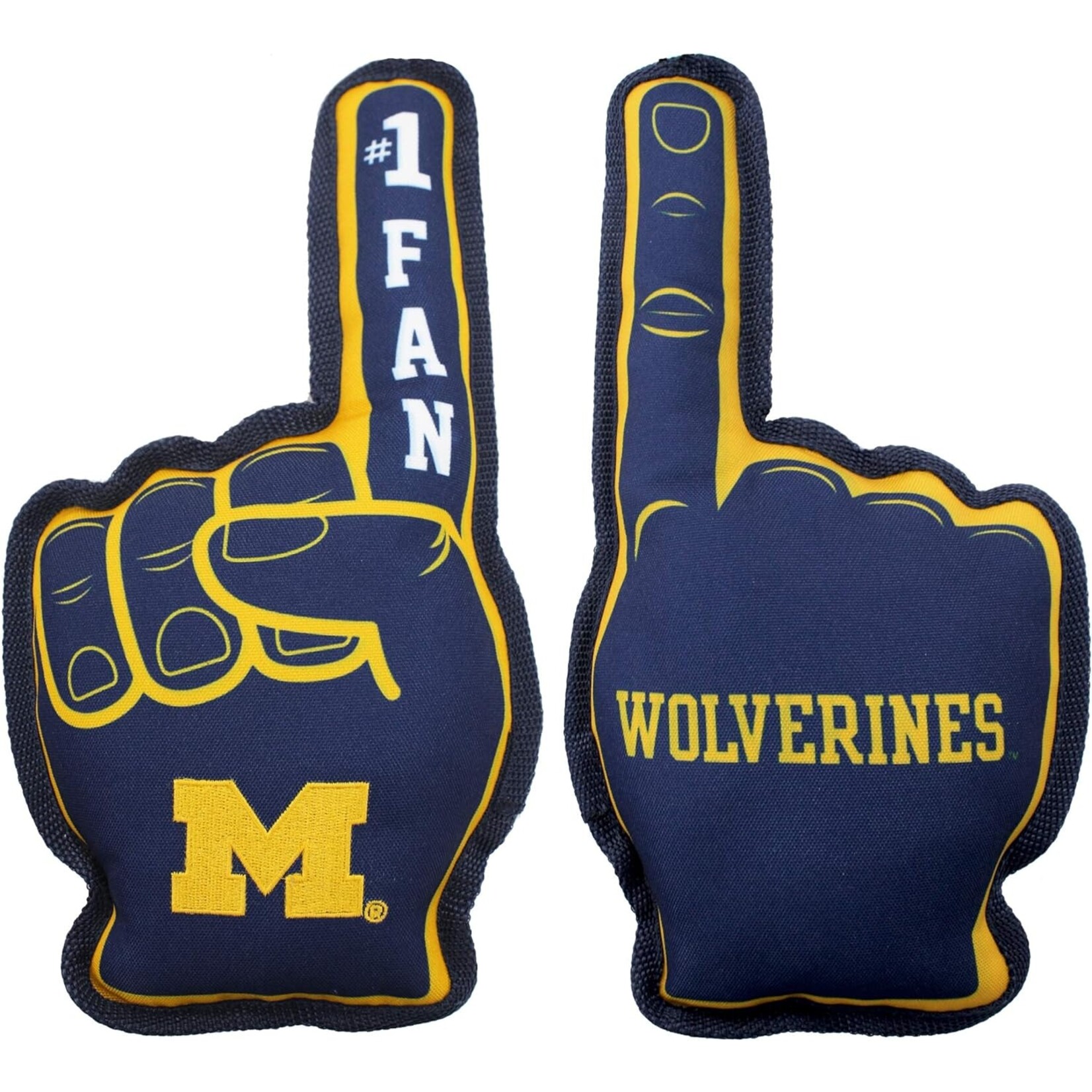 FANMATS Zerbino In Gomma University Of Michigan - 19985, Colori Ufficiali, Antiscivolo, Per Esterno