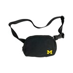Logo Brands Michigan Wolverines Hands-Free Belt Bag
