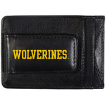 Siskiyou Sports Michigan Wolverines Logo Leather Cash and Cardholder