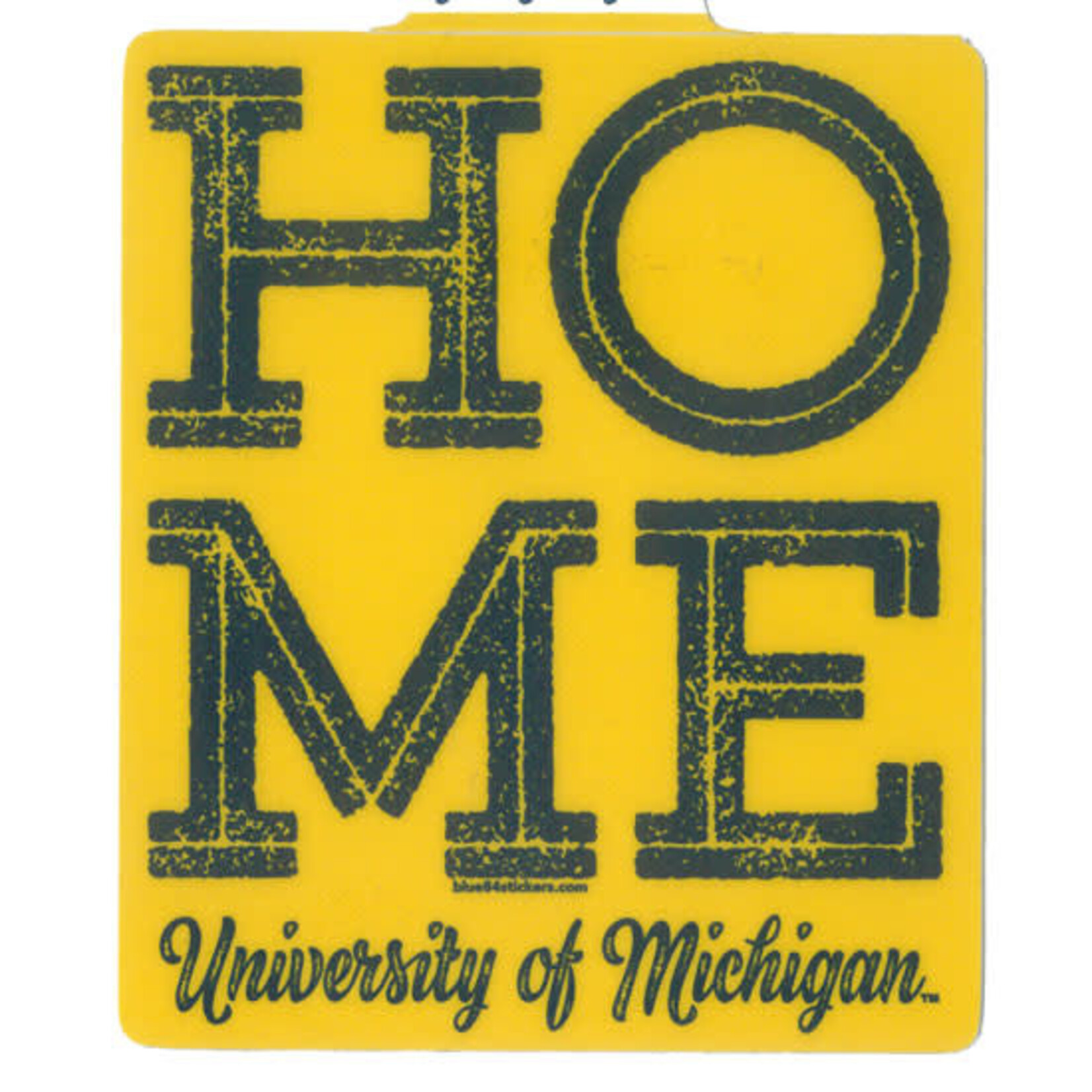 Blue 84 University of Michigan ''Home'' Sticker
