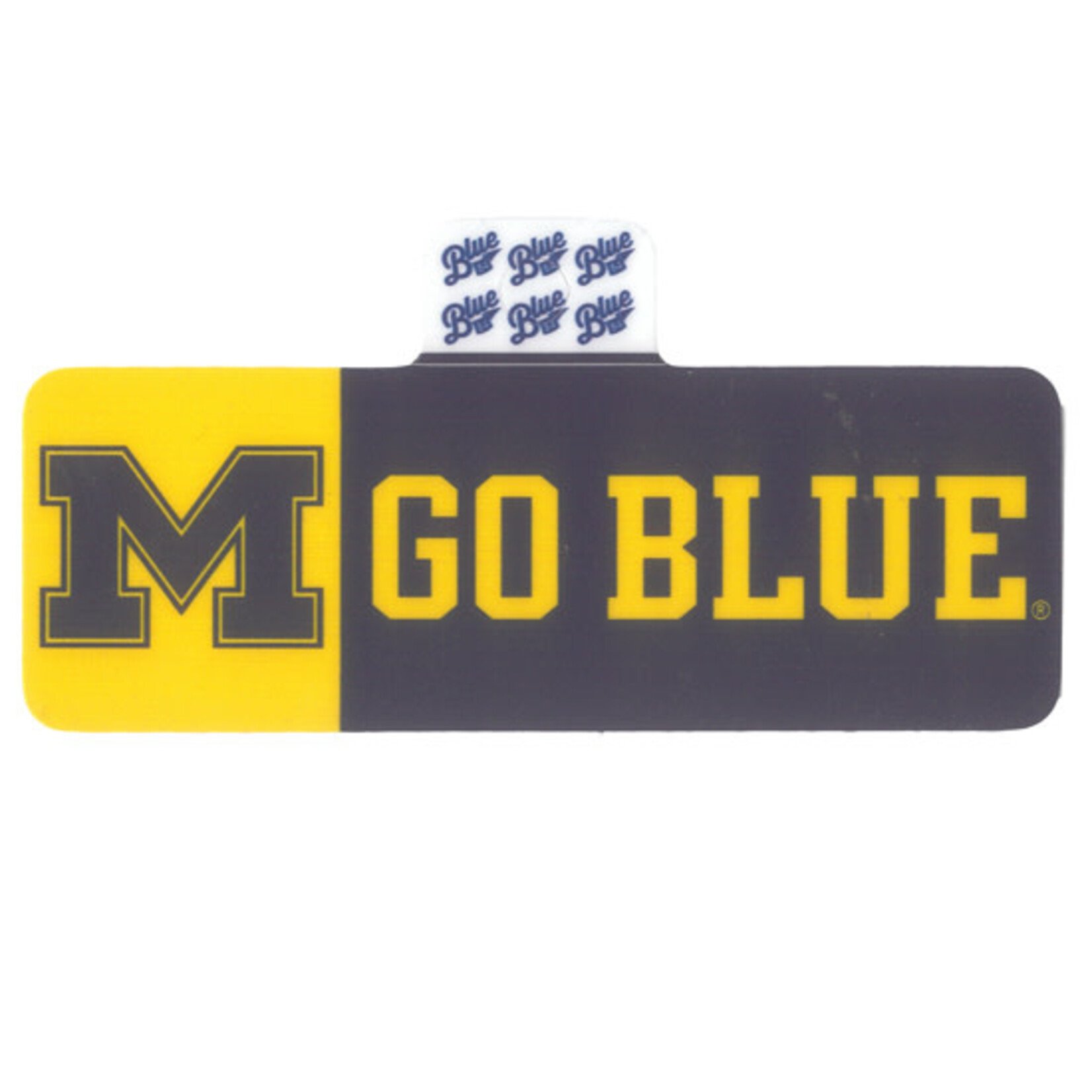 Blue 84 University of Michigan M GO BLUE Billboard Decal