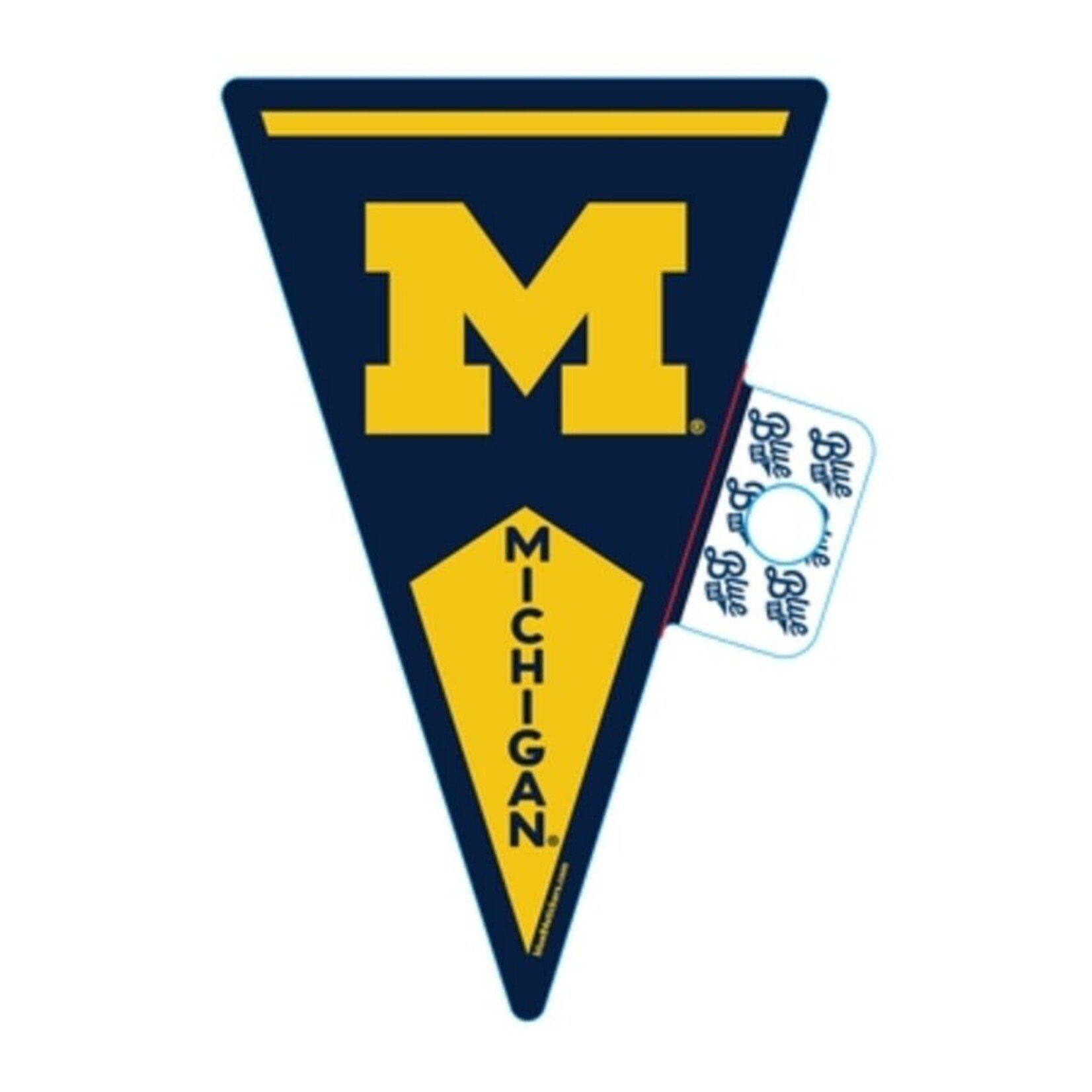Blue 84 University of Michigan Pennant Sticker