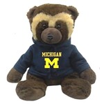 Mascot Factory University of Michigan Cuddle Buddy Wolverine 9'' Sitting