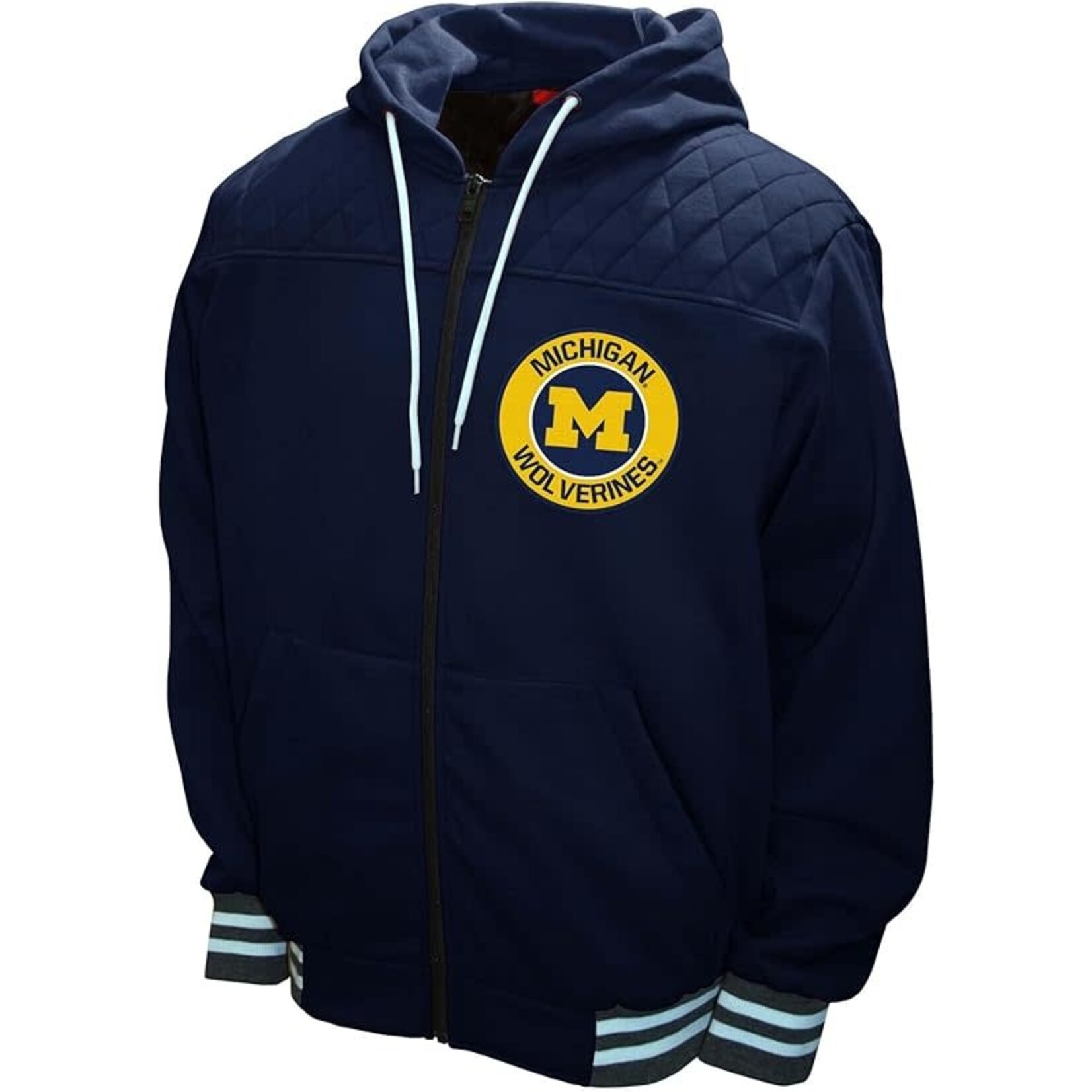 Franchise Club - University of Michigan Walk-On Hoodie Jacket – Full Zip Game Day Comfort