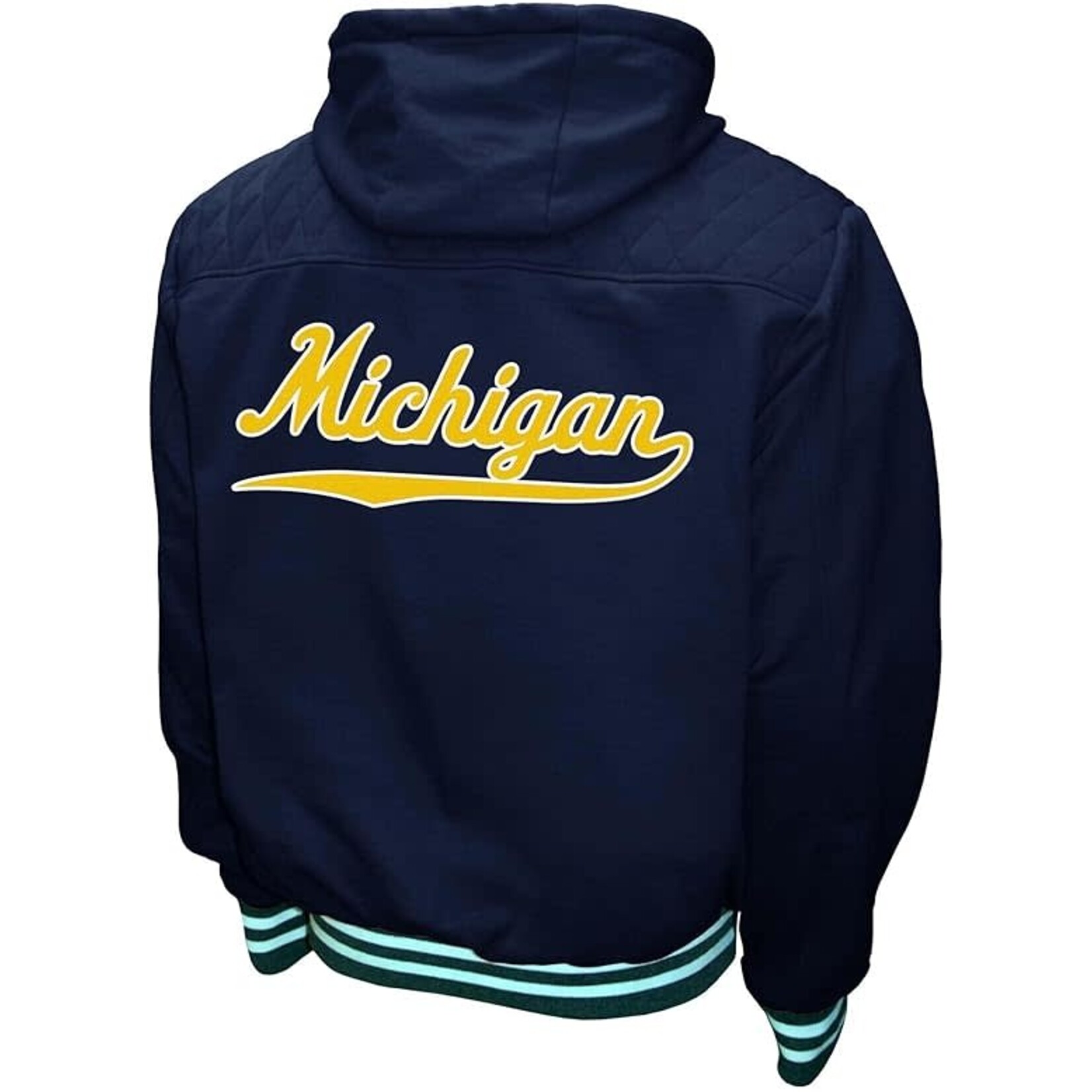 Franchise Club - University of Michigan Walk-On Hoodie Jacket – Full Zip Game Day Comfort