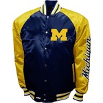 Franchise Club – University of Michigan The Game Satin Full-Snap Jacket – 20% Off
