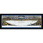 Blakeway Panoramas - Michigan Wolverines Hockey Panoramic Picture - Yost Ice Arena Fan Cave Decor