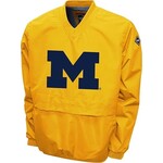 MTC University of Michigan Big Logo V-Neck Windshell Pullover – Maize - 20% Off