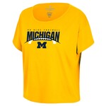 Colosseum Athletics Michigan Wolverines Women’s Brooke Dolman Tee