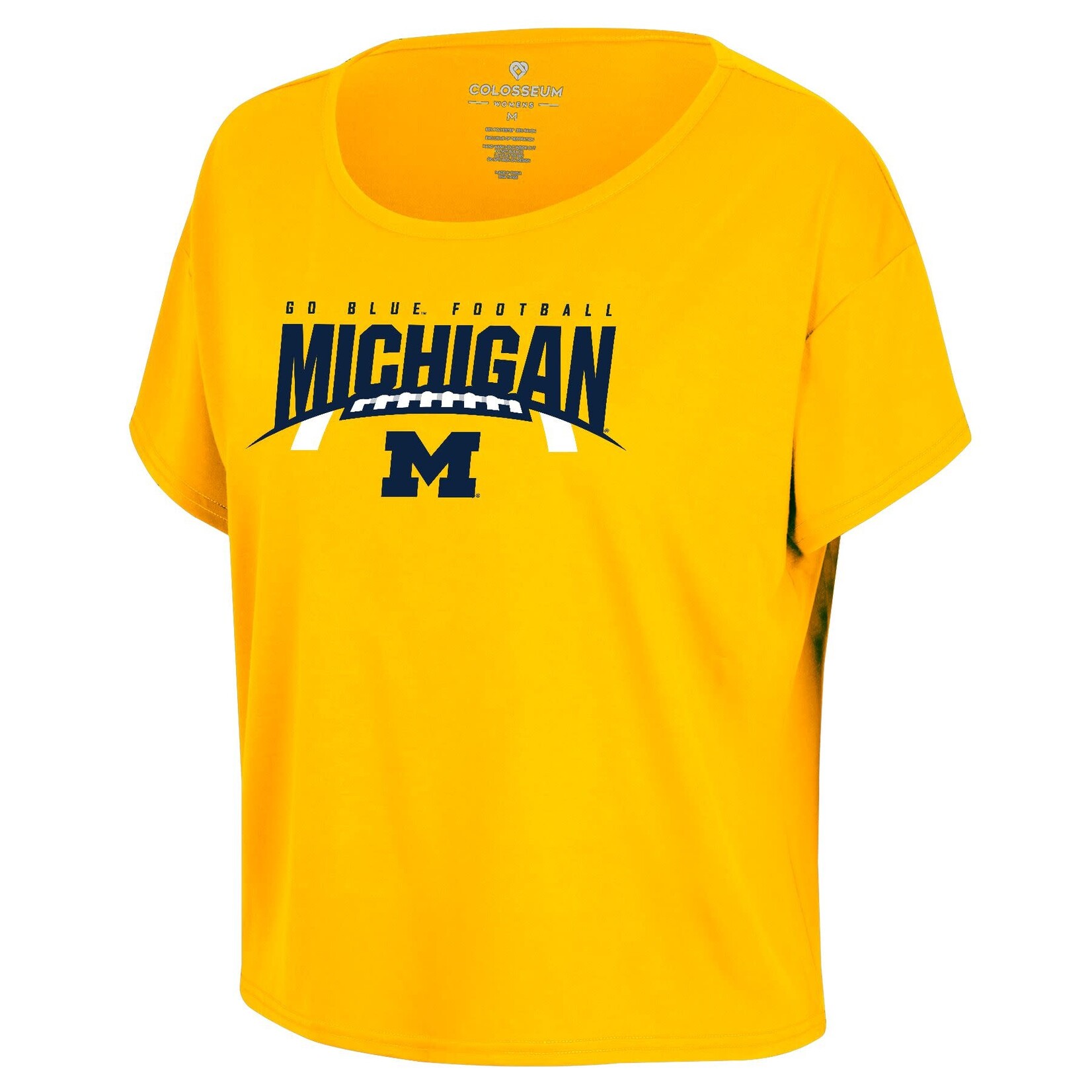 Colosseum Athletics University of Michigan Women’s Brooke Dolman Tee – Wolverines Fan Gear
