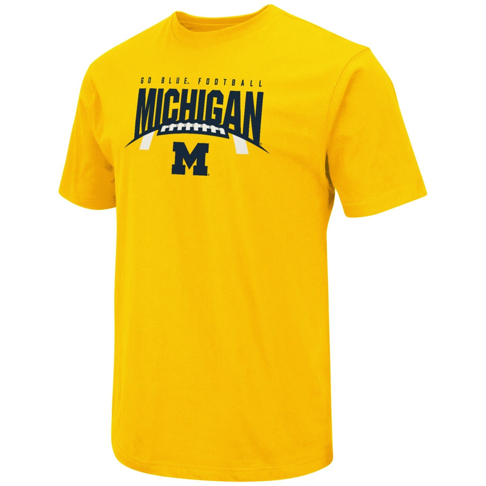 Colosseum Athletics University of Michigan Men's Blank Field Short Sleeve Tee