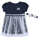 Colosseum Athletics Michigan Wolverines Infant Girls' Star League Dress