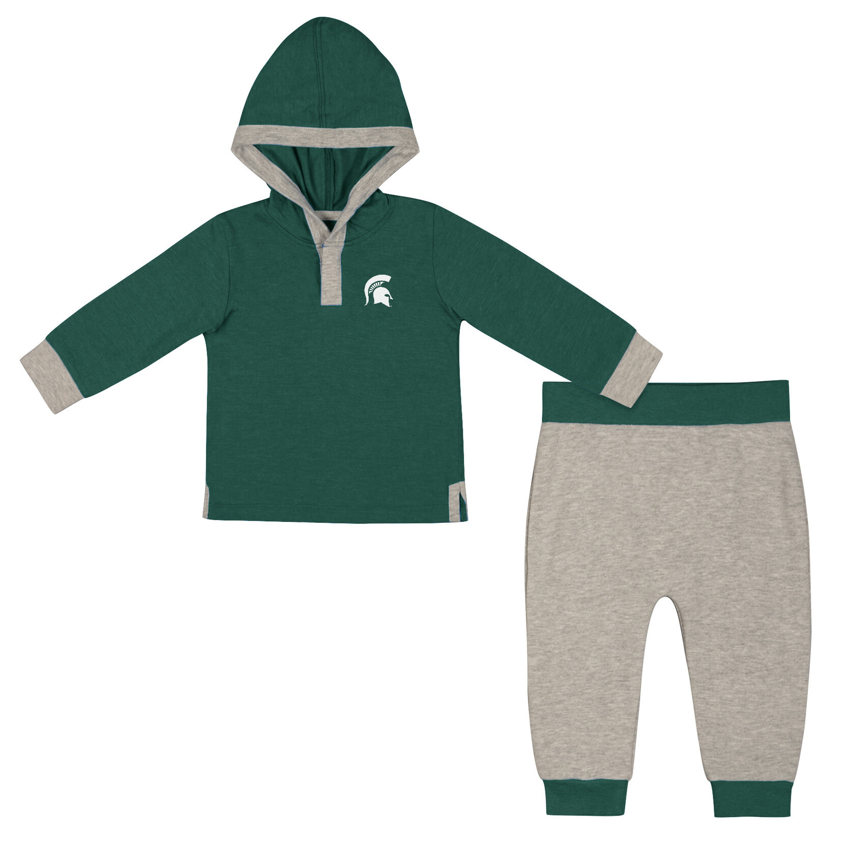 Colosseum Athletics Michigan State Spartans Infant Todd Henley Set