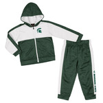 Colosseum Athletics Michigan State University Toddler Boys' Brint Full-Zip Fleece Set
