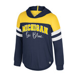 Colosseum Athletics Michigan Wolverines Toddler Reflection Hooded Tee