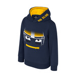 Colosseum Athletics Michigan Wolverines Toddler Boys Game Face Pullover Hoodie
