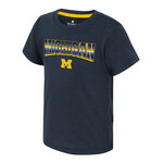 Colosseum Athletics Michigan Wolverines Toddler Boys Element Short Sleeve Tee