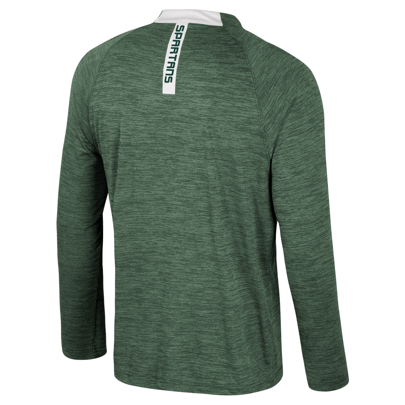 Colosseum Athletics MSU Mens Theoretical 1/4 zip Windshirt