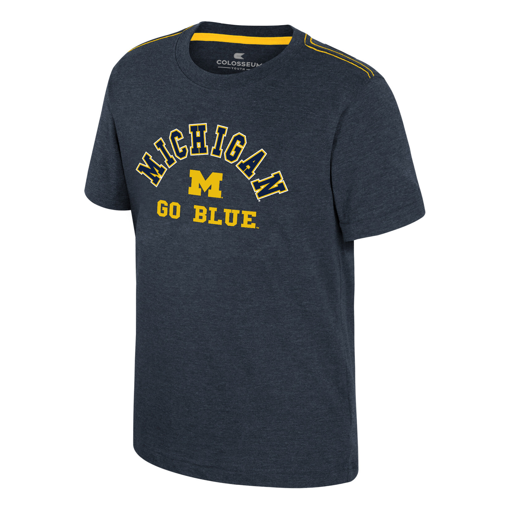 Colosseum Athletics University of Michigan Youth Wade Short Sleeve Tee