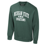 Colosseum Athletics Michigan State Spartans Men’s Matrix Crewneck Fleece