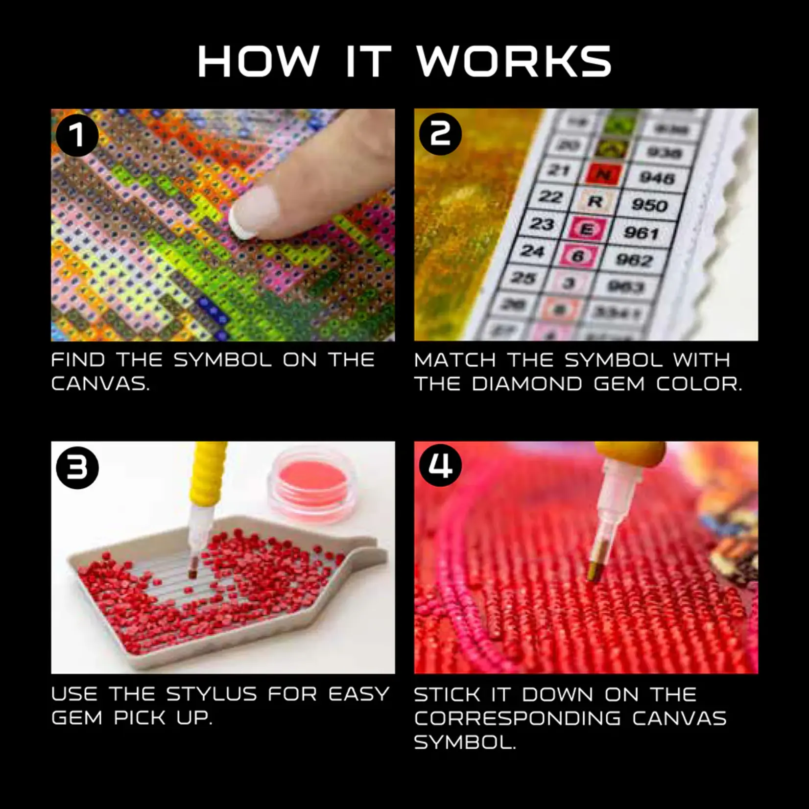 Sporticulture Michigan Wolverines Team Pride Diamond Painting Craft Kit – Create Your Own Fan Art