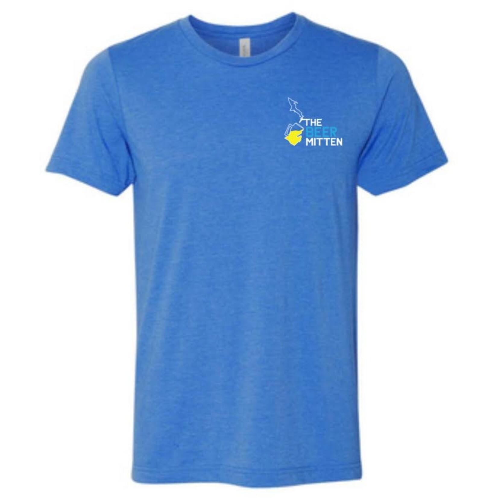 Skroove The Beer Mitten Men’s Tee – 50/50 Cotton-Poly Blend with Embroidered Logo