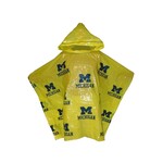 Storm Duds Michigan Wolverines Lighweight Poncho - Adult