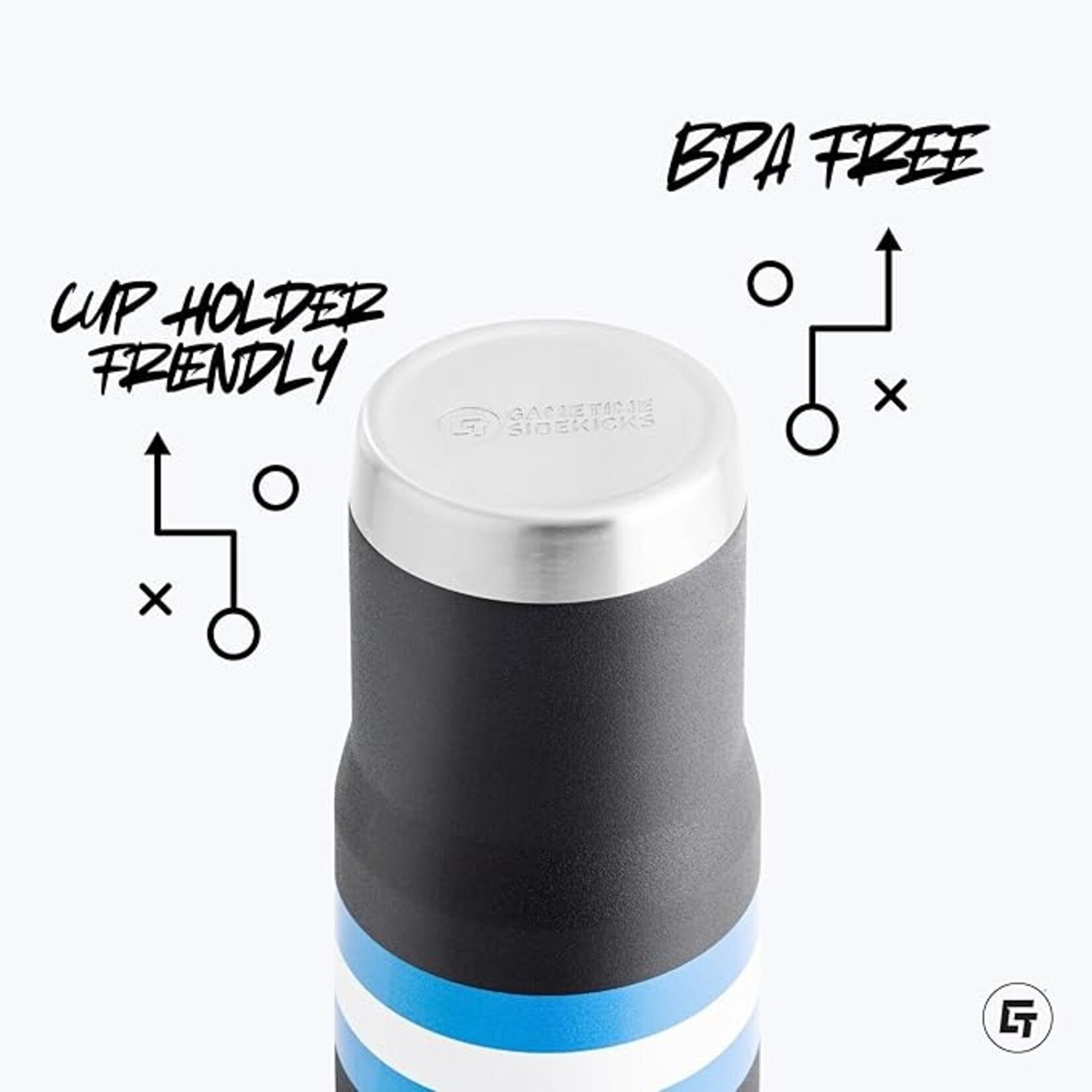 Gametime Sidekicks UMI-DW-TB Tumbler 20oz Champs Navy