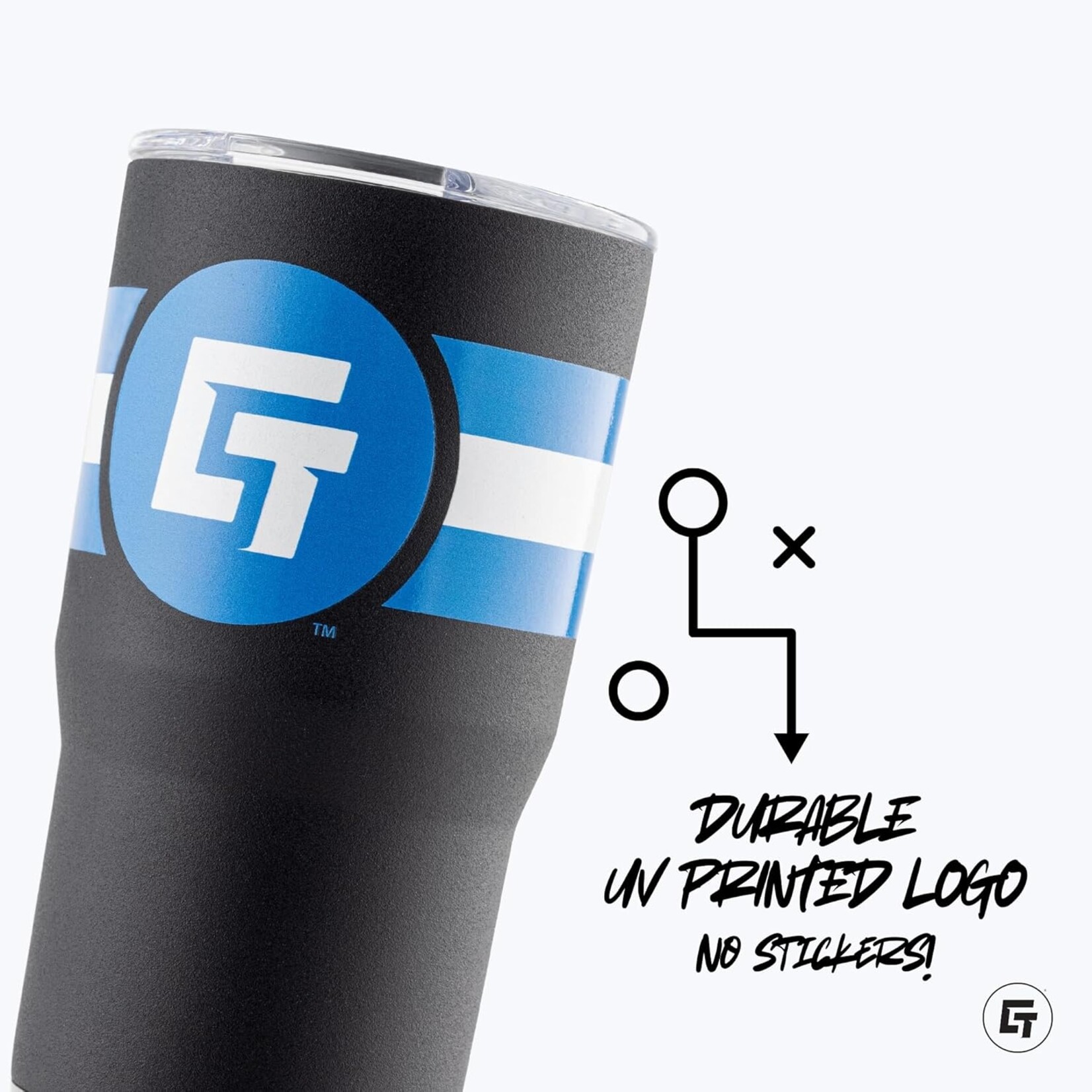 Gametime Sidekicks UMI-DW-TB Tumbler 20oz Champs Yellow Net